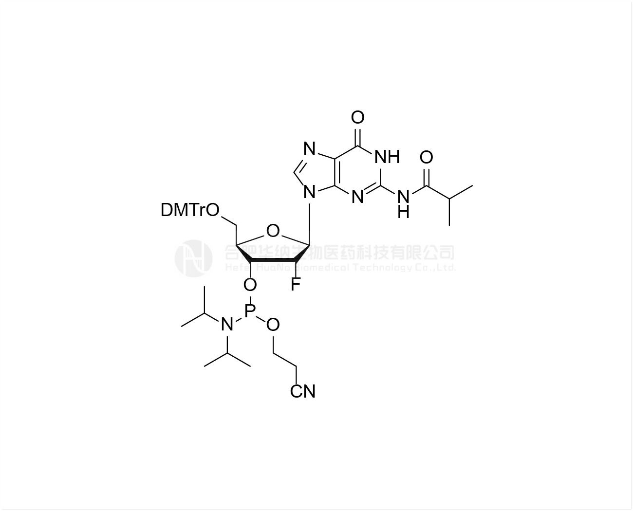 DMTr-2'-F-dG(iBu)-3'-CE-Phosphoramidite