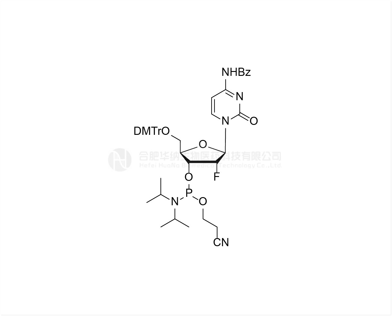 DMTr-2'-F-dC(Bz)-3'-CE-Phosphoramidite