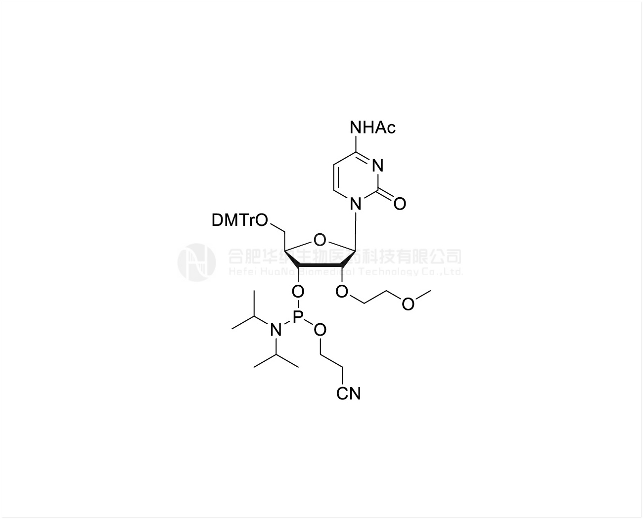 DMTr-2'-O-MOE-rC(Ac)-3'-CE-Phosphoramidite