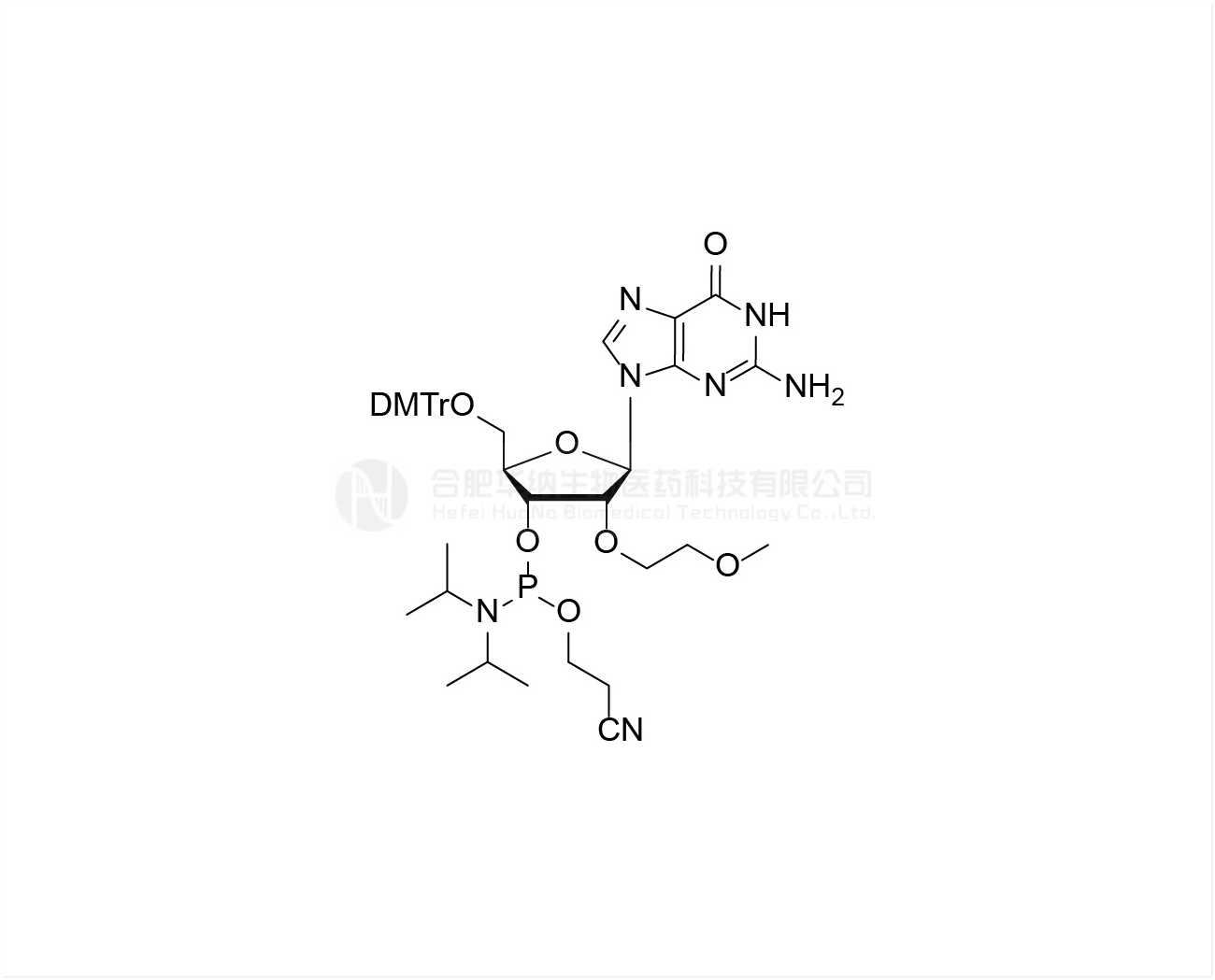 DMTr-2'-O-MOE-rG-3'-CE-Phosphoramidite