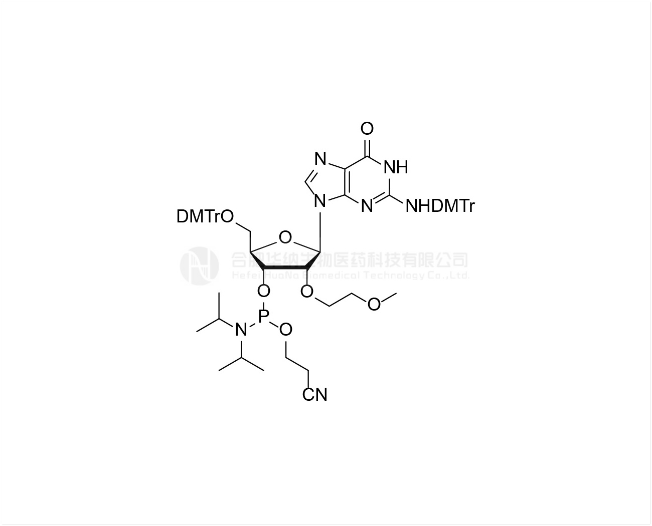 DMTr-2'-O-MOE-rG(DMTr)-3'-CE-Phosphoramidite