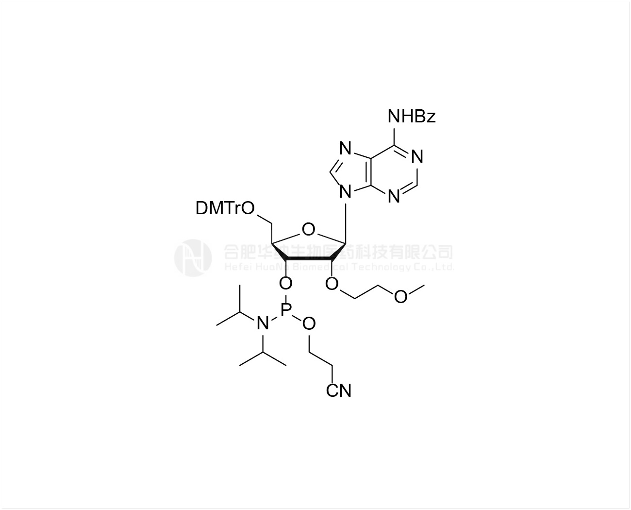 DMTr-2'-O-MOE-rA(Bz)-3'-CE -Phosphoramidite