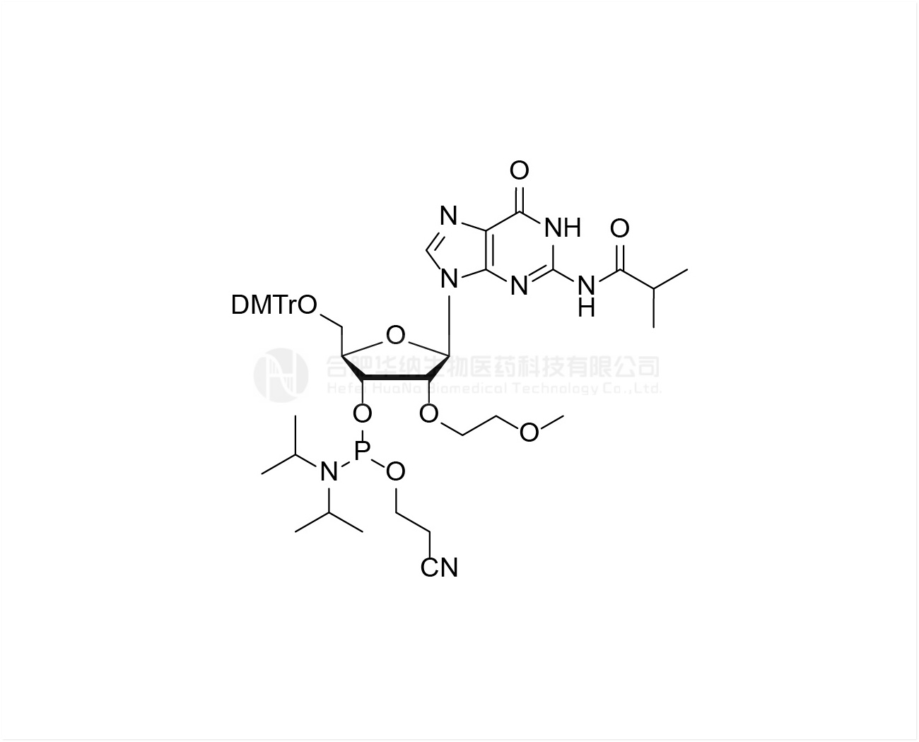 DMTr-2'-O-MOE-rG(iBu)-3'-CE -Phosphoramidite
