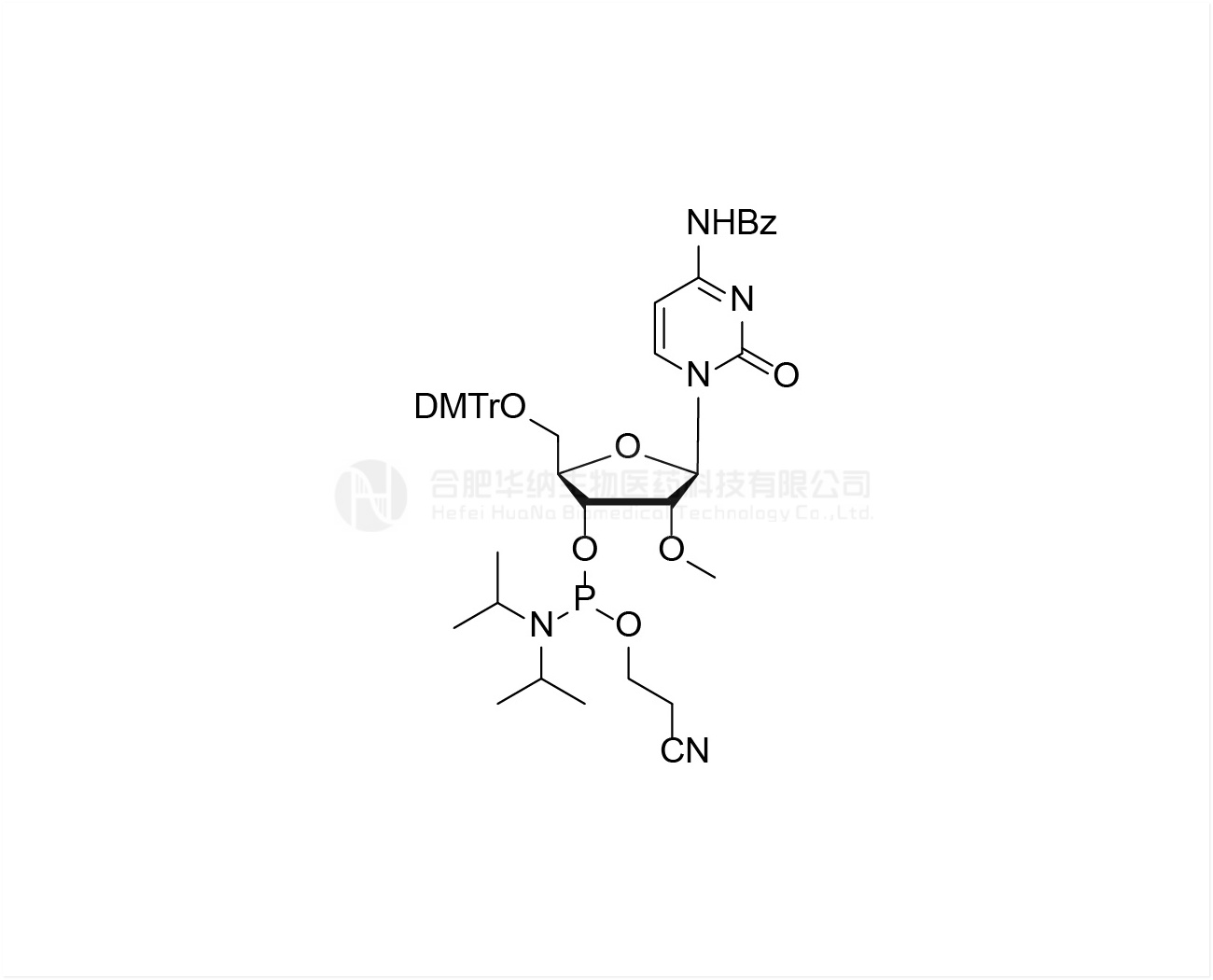 DMTr-2'-O-Me-rC(Bz)-3'-CE Phosphoramidite