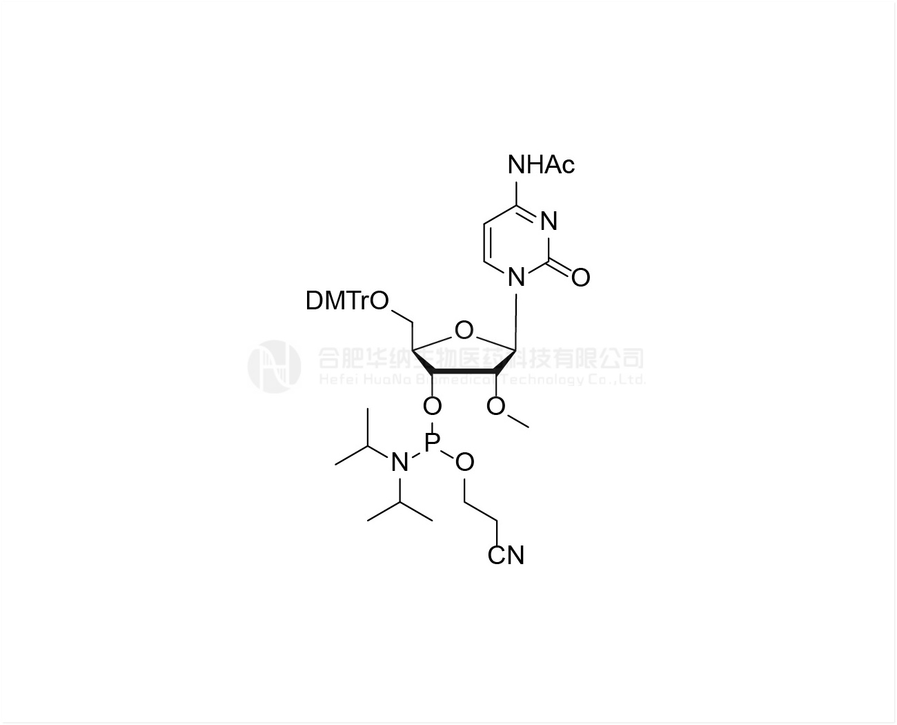 DMTr-2'-O-Me-rC(Ac)-3'-CE-Phosphoramidite