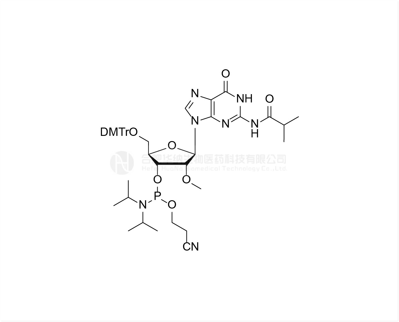 DMTr-2'-O-Me-rG(iBu)-3'-CE-Phosphoramidite