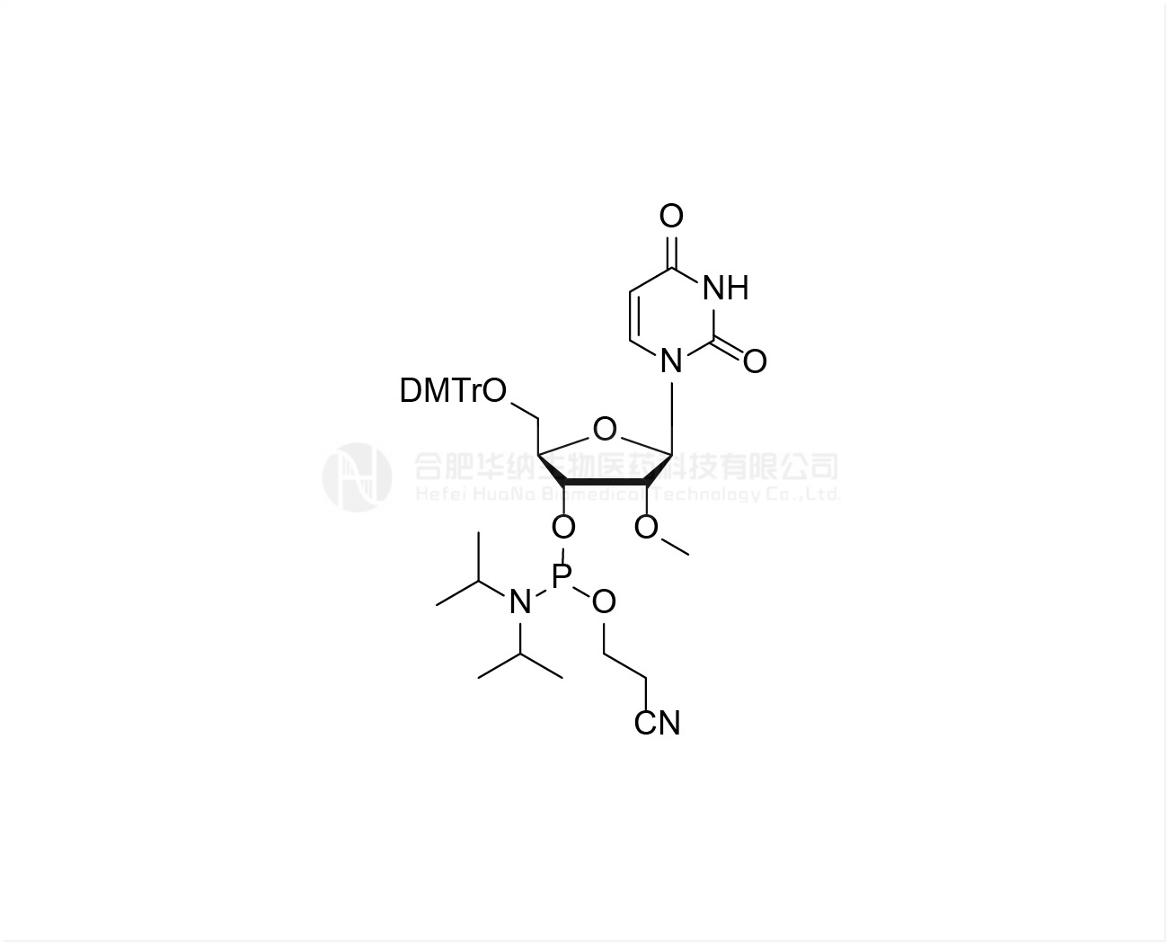 DMTr-2'-O-Me-rU-3'-CE-Phosphoramidite