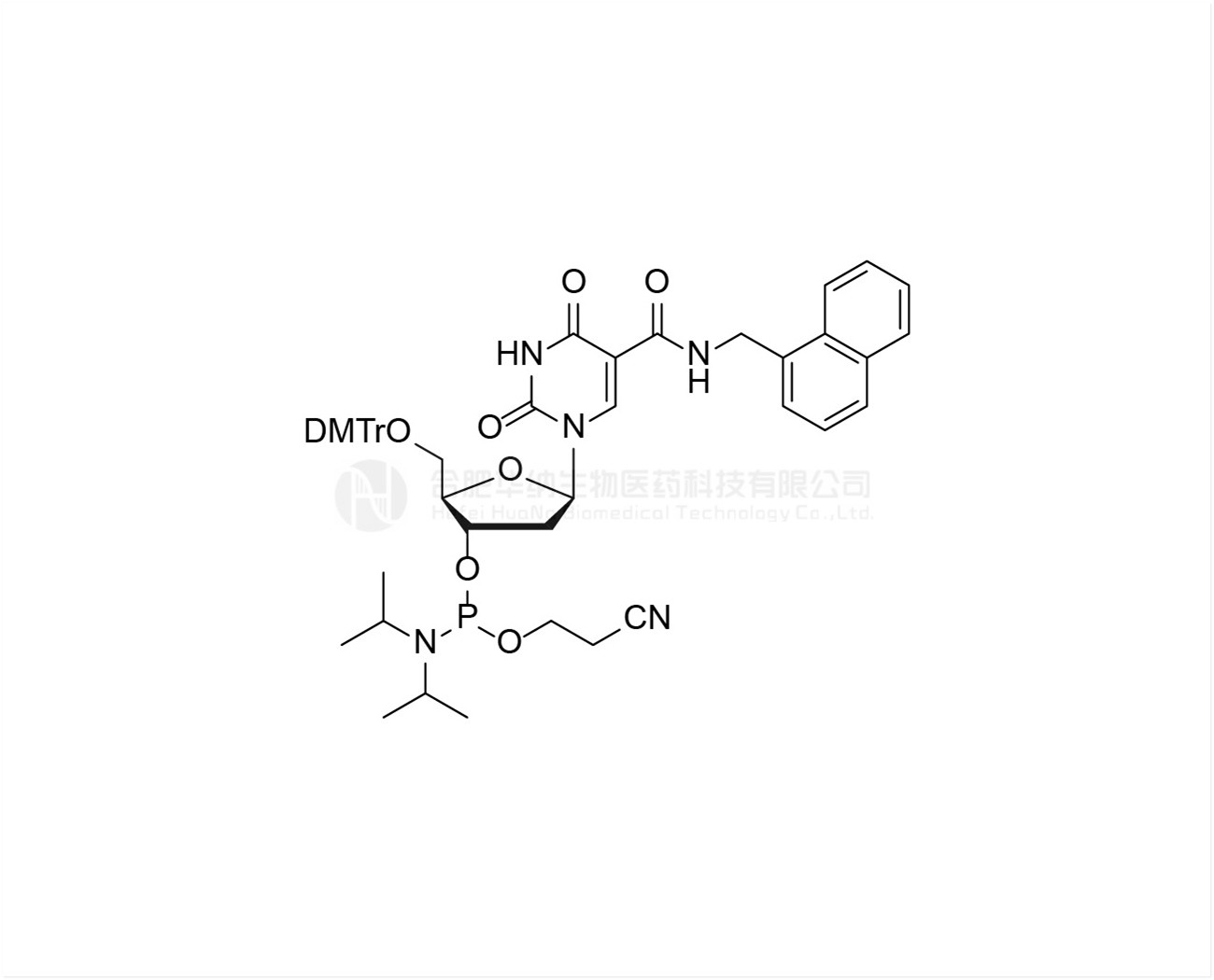 DMTr-5-[N-(naphthalen-2-ylmethyl)formamide]-dU-3'-CE-Phosphoramidite