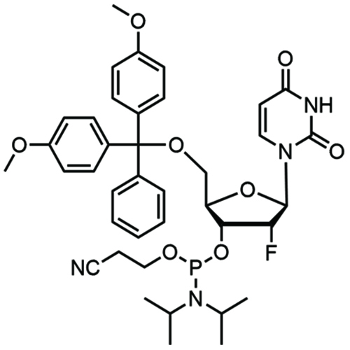 2'-F-5'-O-DMT-2'-dU-3'-CE-Phosphoramidite